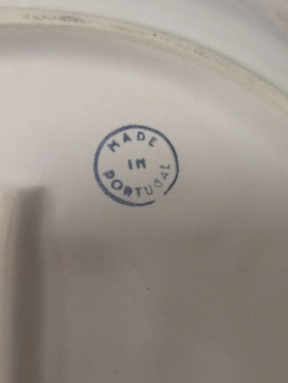Vintage Embossed White Turkey Serving Platter